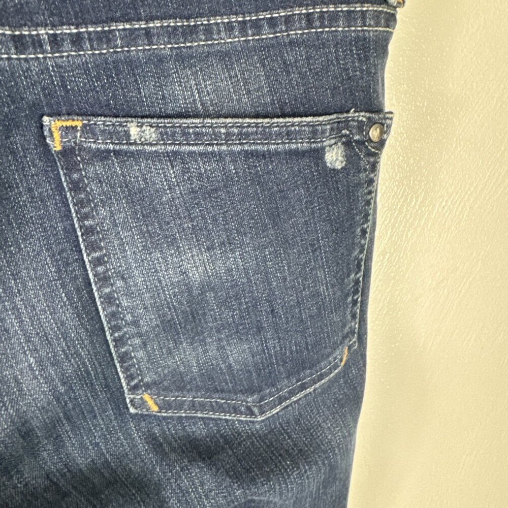 Anthropologie Pilcro and the Letterpress Women's 30 Stet Fit Blue Jeans 33" - Picture 9 of 16